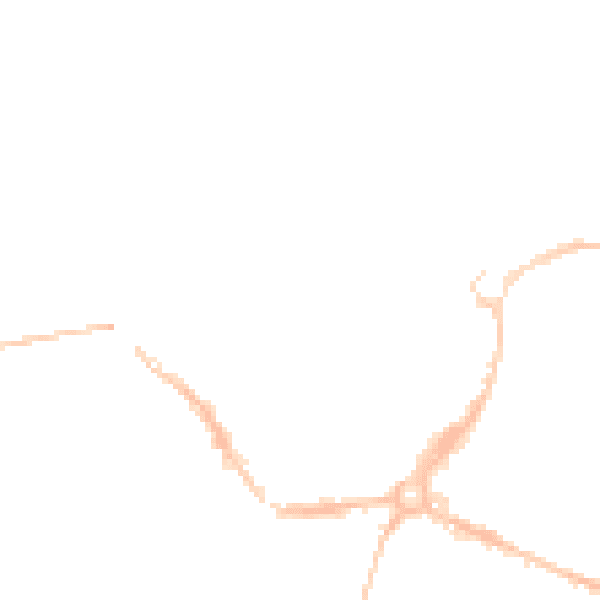 Night-time road noise heatmap for EX4 6AY