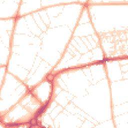 Daytime road noise heatmap for EX4 6BS