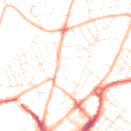 Daytime road noise heatmap for EX4 6BW