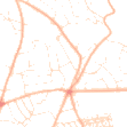 Daytime road noise heatmap for EX4 6EP