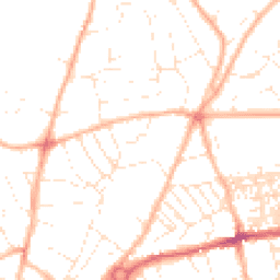 Daytime road noise heatmap for EX4 6HR