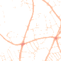 Daytime road noise heatmap for EX4 6JW