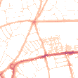 Daytime road noise heatmap for EX4 7AE