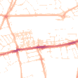 Daytime road noise heatmap for EX4 7BG
