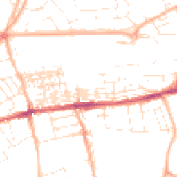 Daytime road noise heatmap for EX4 7BR
