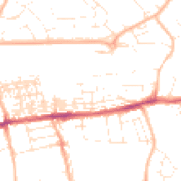 Daytime road noise heatmap for EX4 7BS
