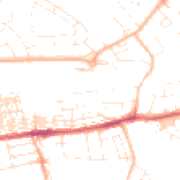 Daytime road noise heatmap for EX4 7BX