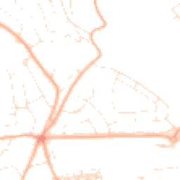 Daytime road noise heatmap for EX4 7DL