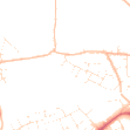 Daytime road noise heatmap for EX4 8FX