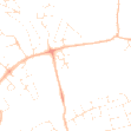 Daytime road noise heatmap for EX4 8RB