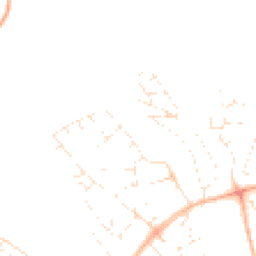 Daytime road noise heatmap for EX4 9BX