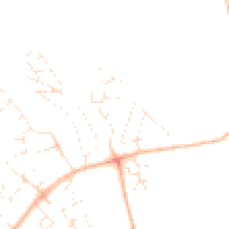 Daytime road noise heatmap for EX4 9JZ