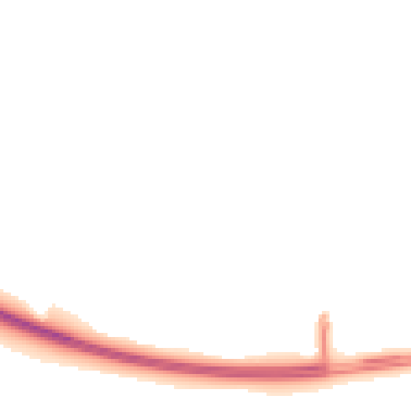 Night-time road noise heatmap for EX6 6AE