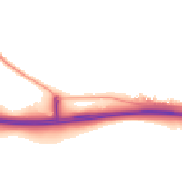 Daytime road noise heatmap for EX6 6AF