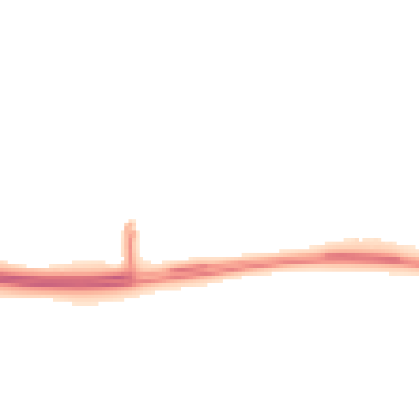 Night-time road noise heatmap for EX6 6AF