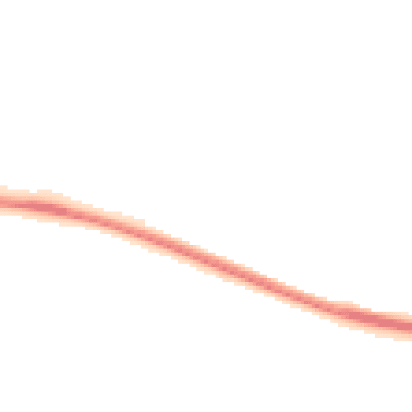 Night-time road noise heatmap for EX6 6AQ