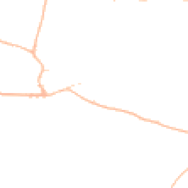 Daytime road noise heatmap for EX6 6AT