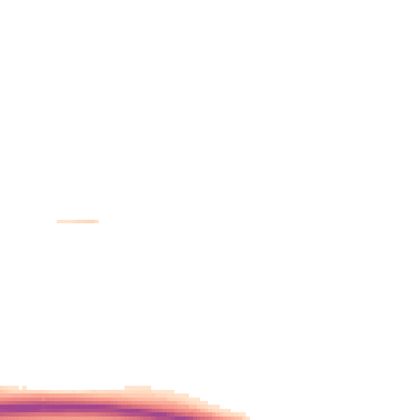 Night-time road noise heatmap for EX6 6AY