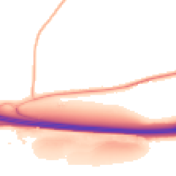 Daytime road noise heatmap for EX6 6JN