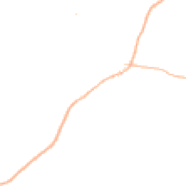 Daytime road noise heatmap for EX6 6LG