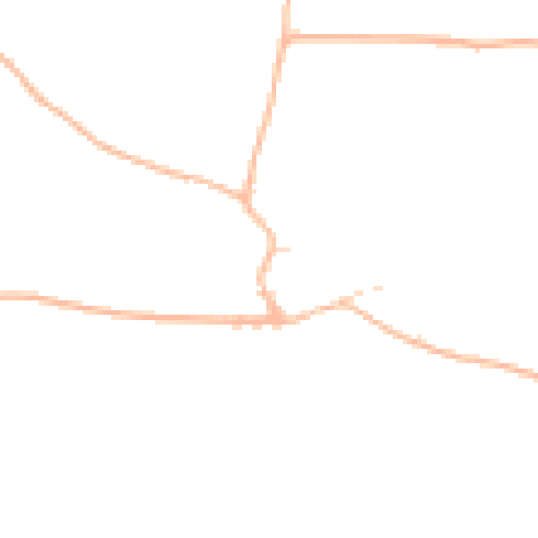 Daytime road noise heatmap for EX6 6QS