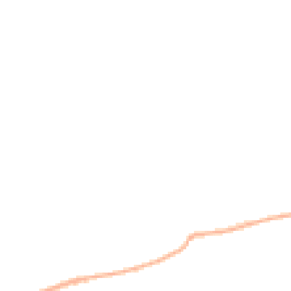 Night-time road noise heatmap for EX6 7DA