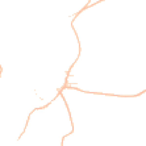Daytime road noise heatmap for EX6 7HW