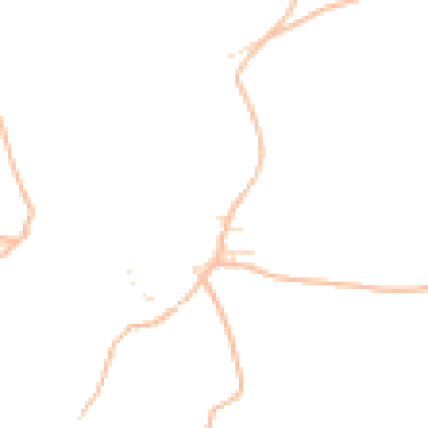 Daytime road noise heatmap for EX6 7JF