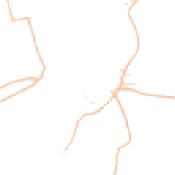 Daytime road noise heatmap for EX6 7LL