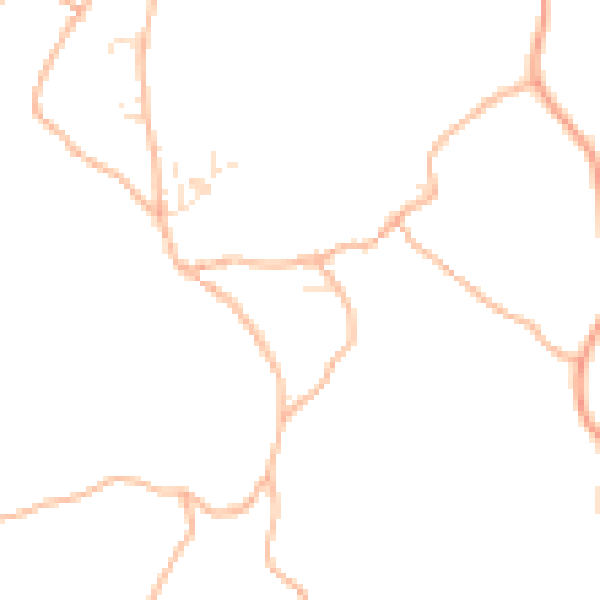 Daytime road noise heatmap for EX6 7ND