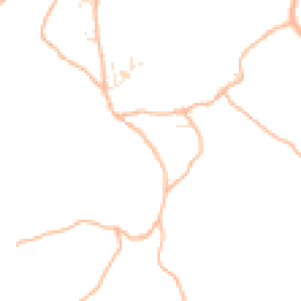 Daytime road noise heatmap for EX6 7NN