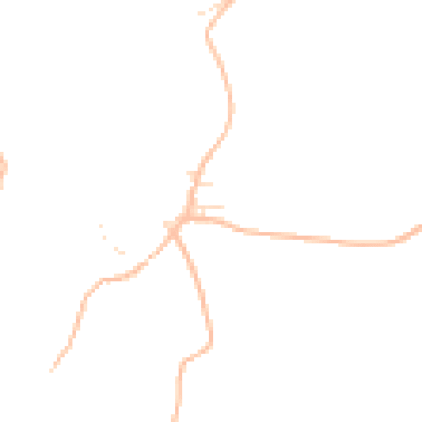 Daytime road noise heatmap for EX6 7RJ