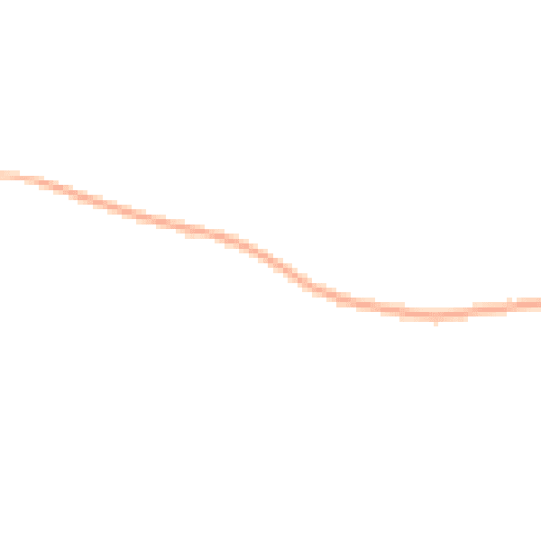 Night-time road noise heatmap for EX6 7SR