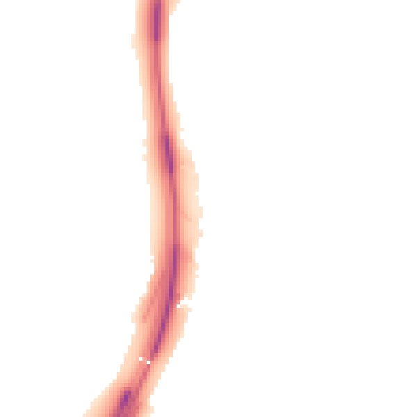 Night-time road noise heatmap for EX6 7UA