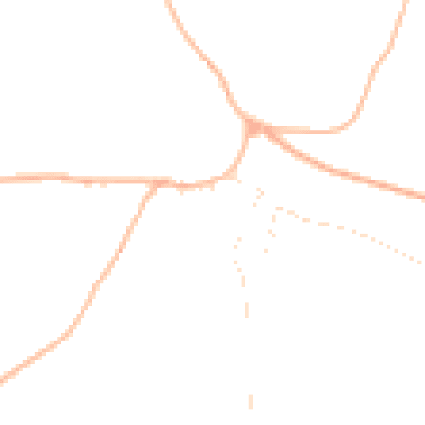 Daytime road noise heatmap for EX6 7UU