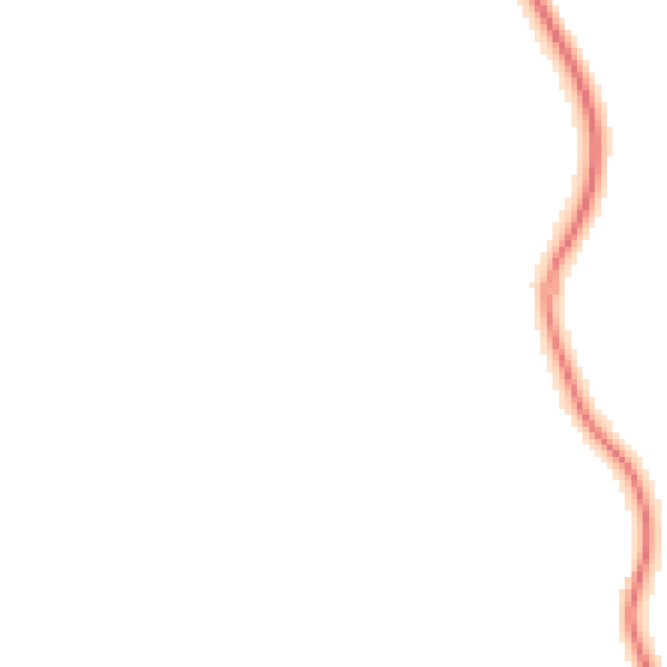 Night-time road noise heatmap for EX6 8BW