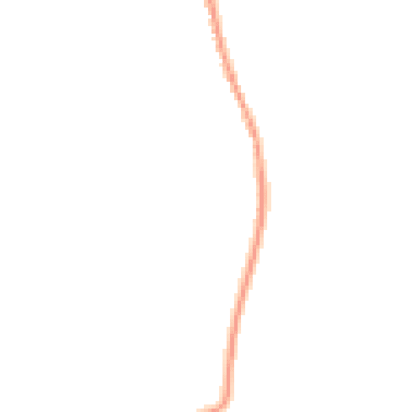 Night-time road noise heatmap for EX6 8EW
