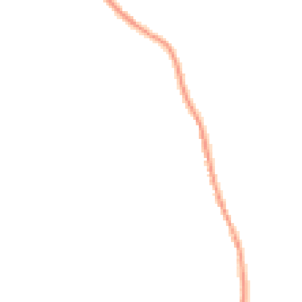 Night-time road noise heatmap for EX6 8PL