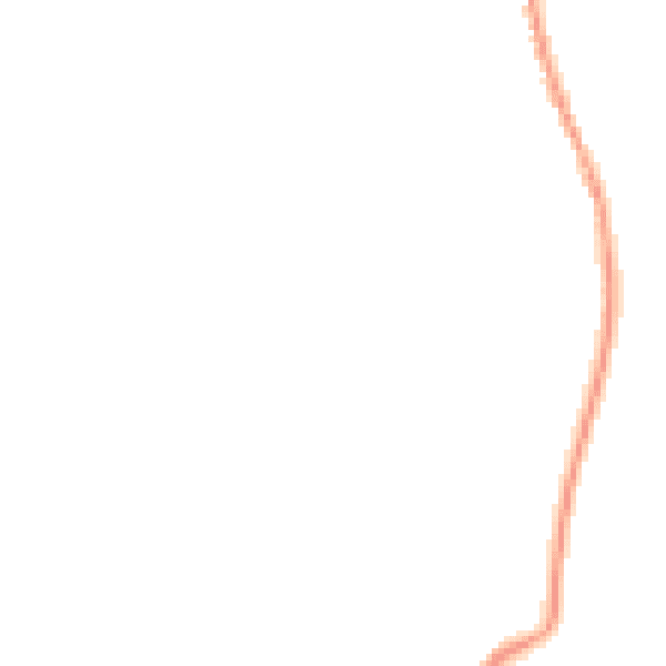 Night-time road noise heatmap for EX6 8QT