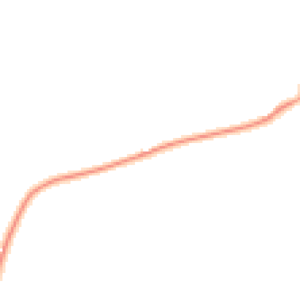 Night-time road noise heatmap for EX6 8QZ