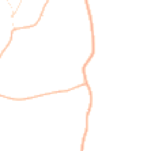 Daytime road noise heatmap for EX6 8RJ