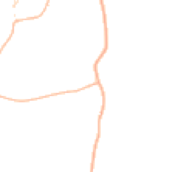 Daytime road noise heatmap for EX6 8RL
