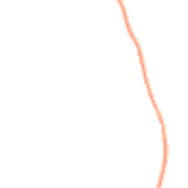 Night-time road noise heatmap for EX6 8SE