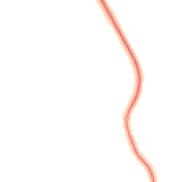 Night-time road noise heatmap for EX6 8UB