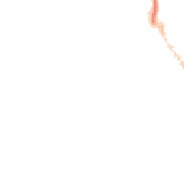 Night-time road noise heatmap for EX8 1BH