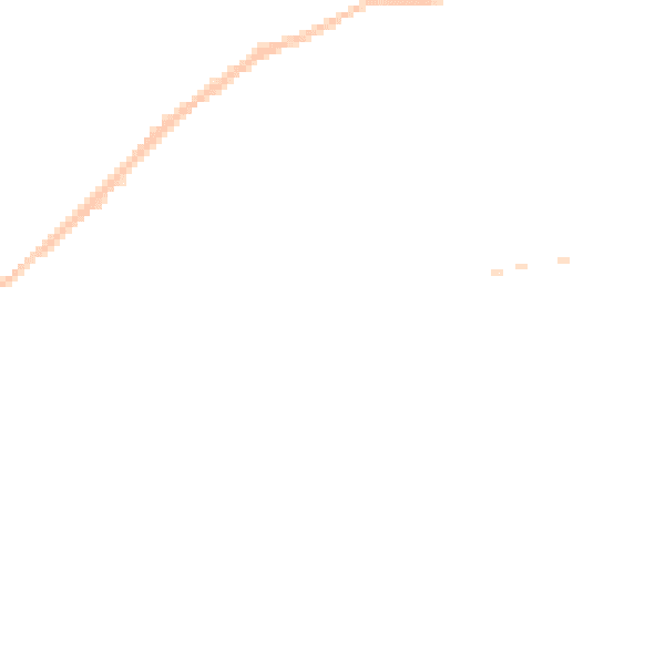 Night-time road noise heatmap for EX8 2BG