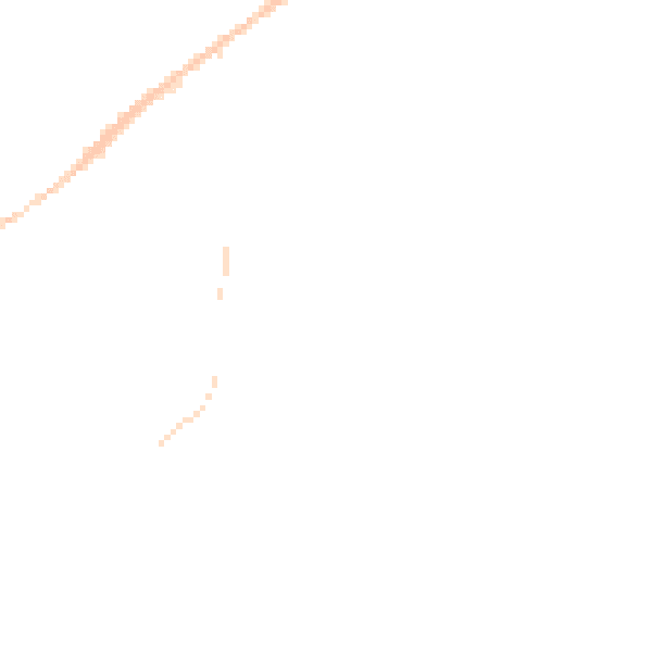 Night-time road noise heatmap for EX8 2FH