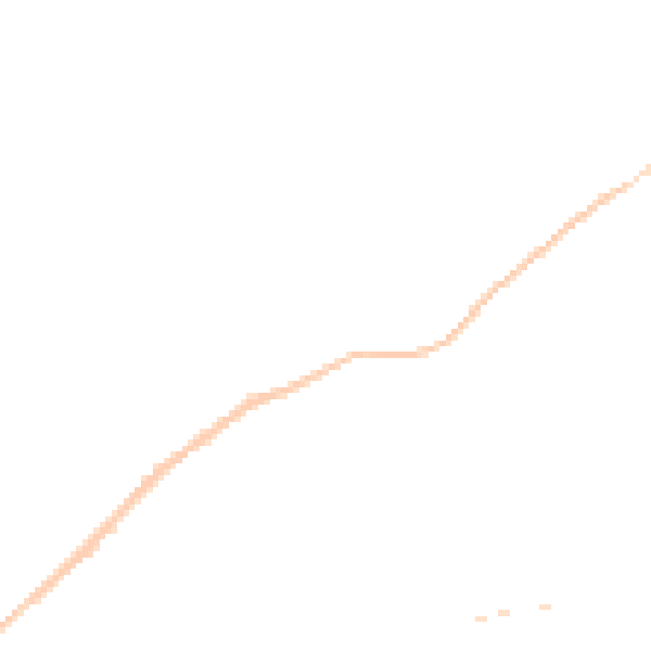 Night-time road noise heatmap for EX8 2LE