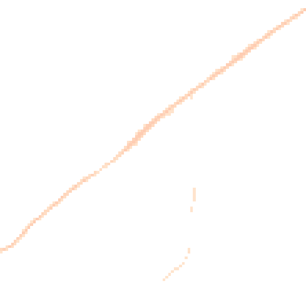 Night-time road noise heatmap for EX8 2QE