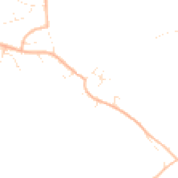 Daytime road noise heatmap for EX8 2RQ